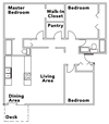 Countryside | 3x2 1,110 square feet Countryside | 3x2 1,110 square feet